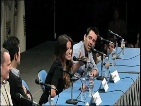 Total Recall cast at 2011 Comic Con